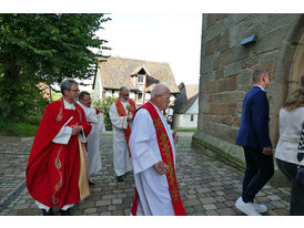 Firmung in St. Crescentius (Foto. Karl-Franz Thiede)